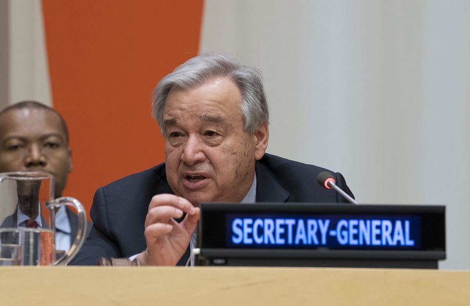 Não é hora de cortar recursos da OMS, afirma secretário-geral da ONU