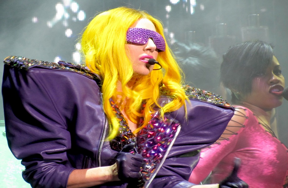 A cantora Lady Gaga, curadora do megashow online da OMS