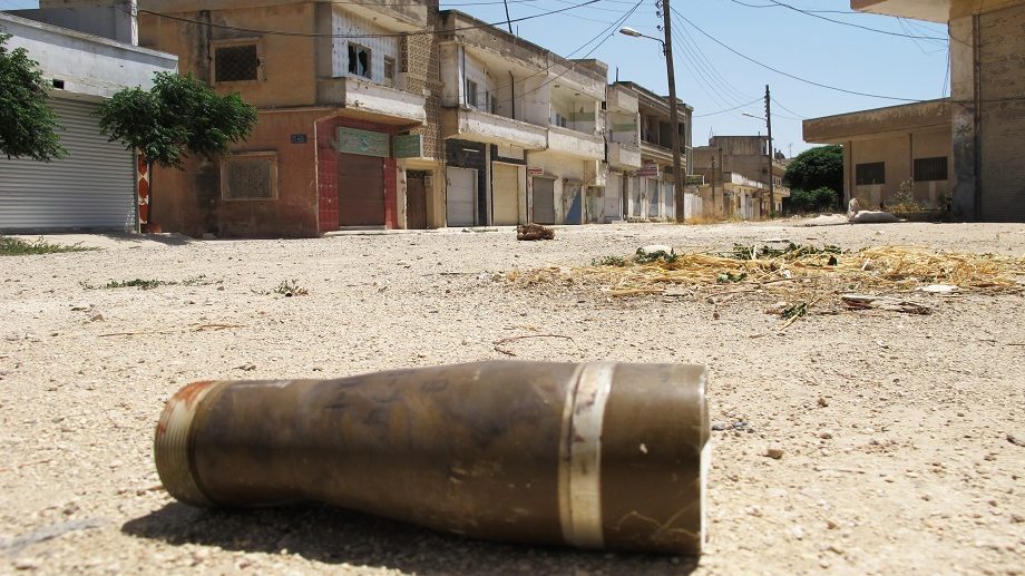 Resto-de-arma-após-ataque-em-Homs-na-Síria-Foto-UN-Photo