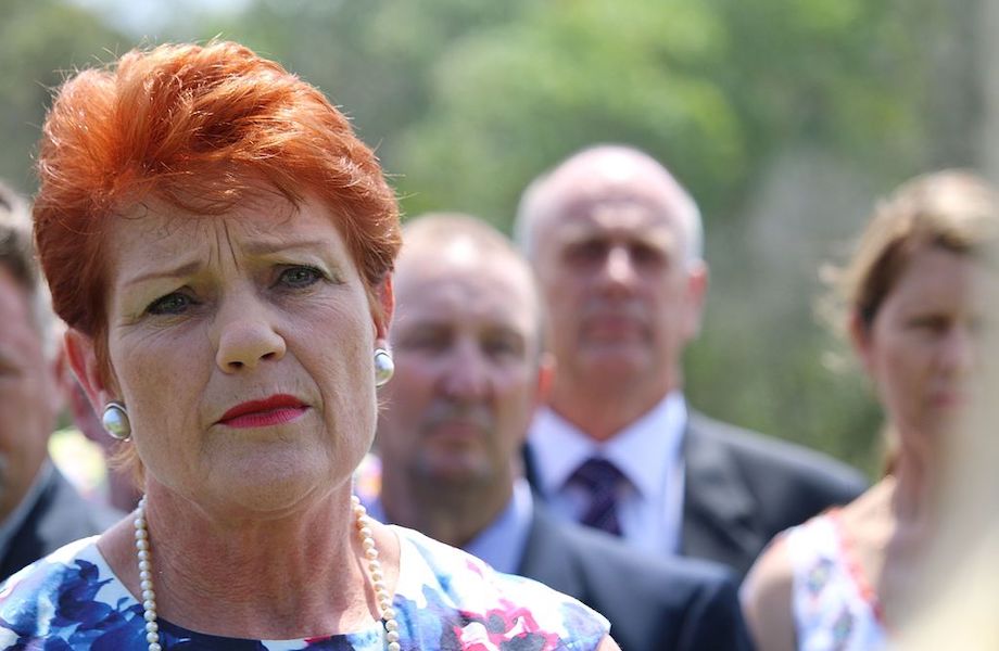 Pauline Hanson beneficia a normalização do racismo e xenofobia na Austrália