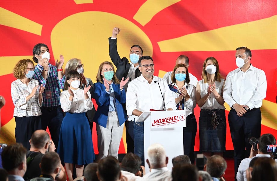 Social-democratas pró UE vencem eleições na Macedônia do Norte