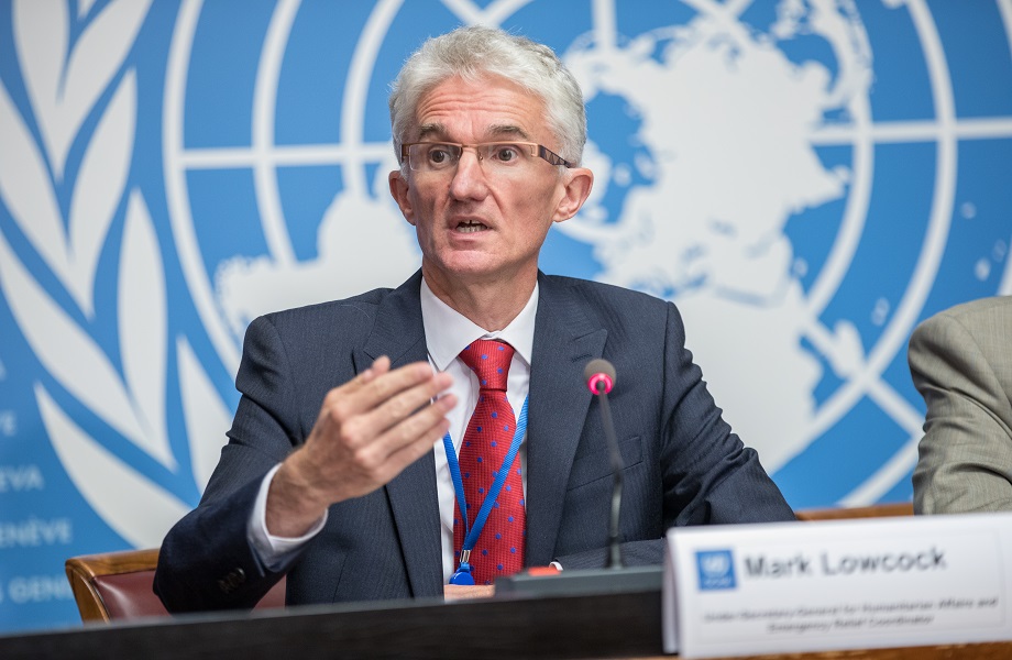 Principal funcionário humanitário da ONU, Mark Lowcock deixará função