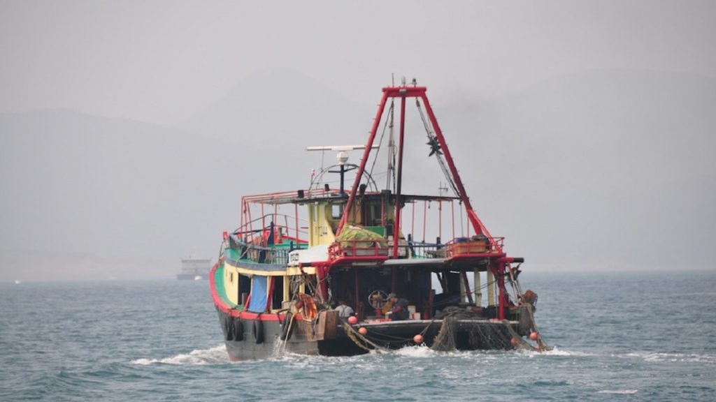 Coreia do Sul usará drones e inteligência artificial para rastrear pesca ilegal da China