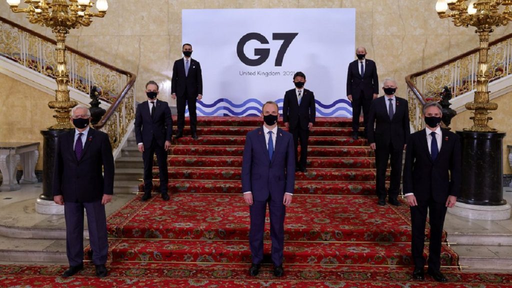 Primeira cúpula do G-7 em dois anos termina com críticas à China e Rússia