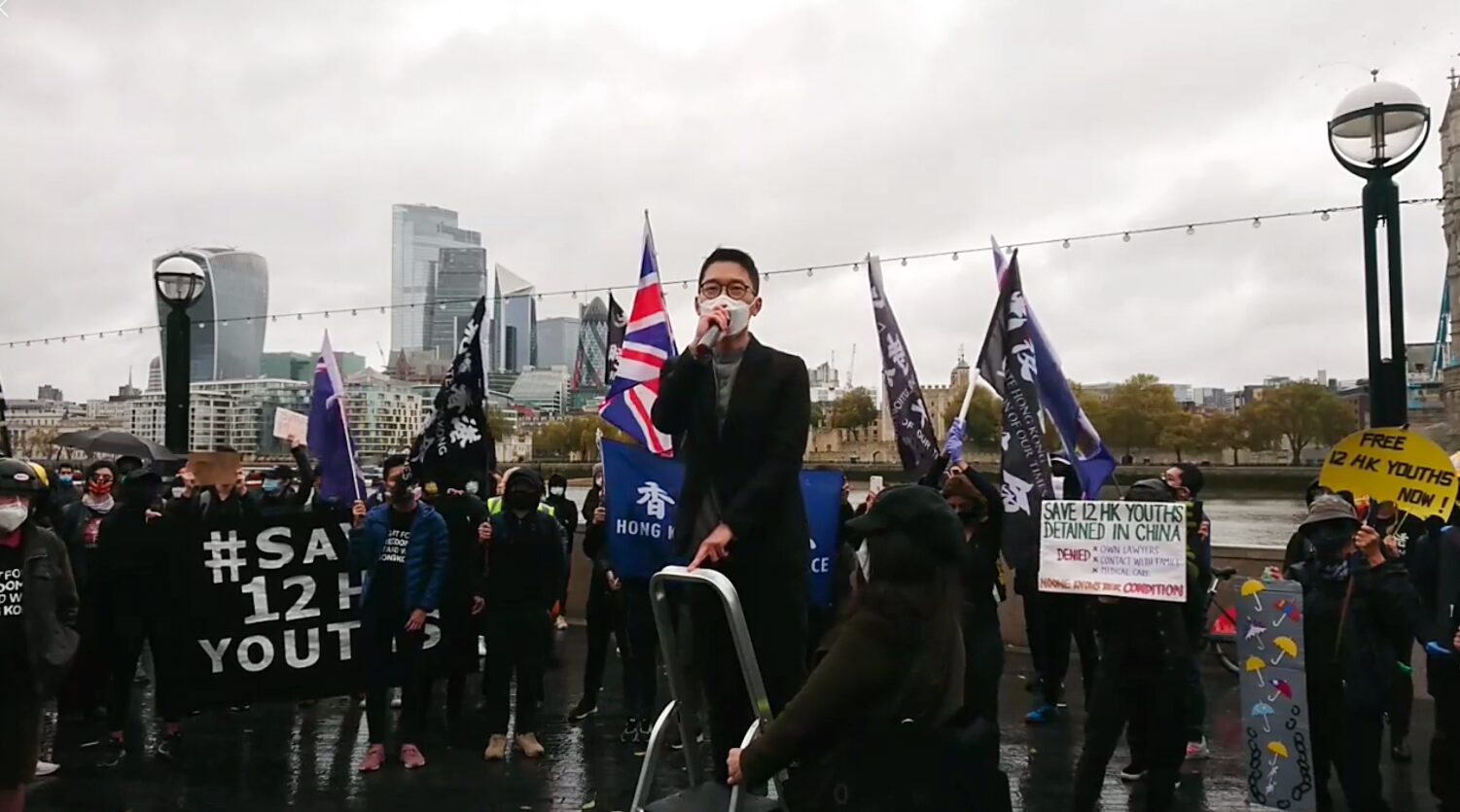 The Hong Kong government has revoked the passports of pro-democracy supporters in the UK