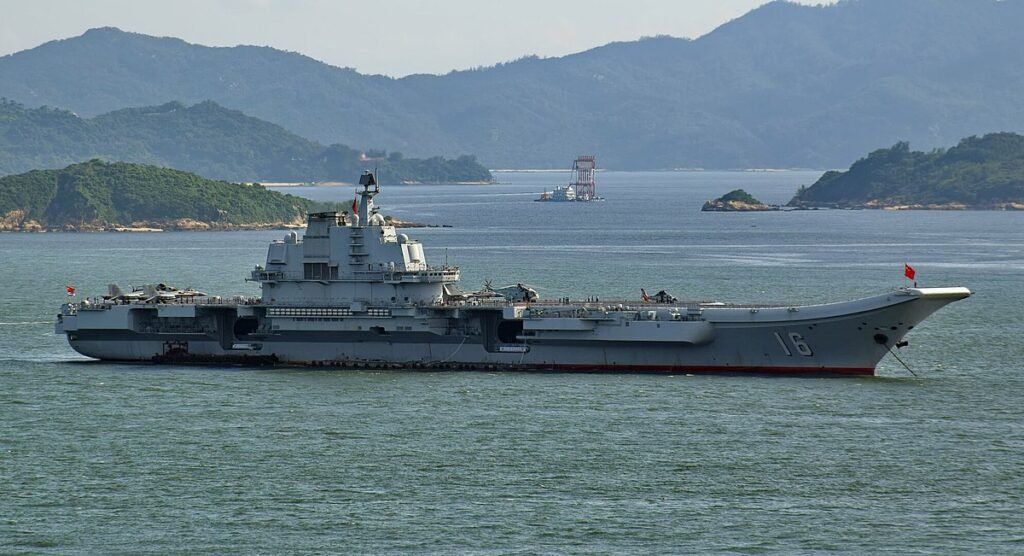 Porta-aviões Liaoning CV-16 (Foto: Wikicommons)